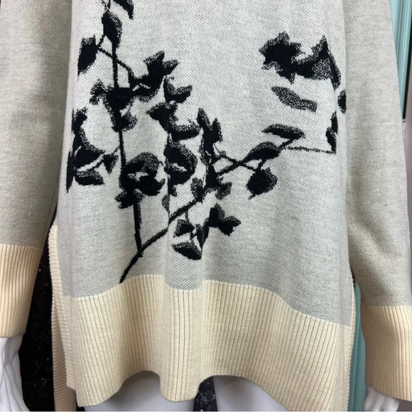 Diane Von Furstenberg Ahiga Shadow Branches Cowl-Neck Sweater - Picture 5 of 15